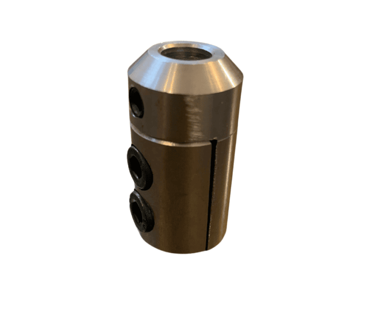 האב לכבל 8 ממ ללא חריצים סט לצינור 3-4 צול לכבל 8 מ"מ - ללא כנפיים – תמונה 4